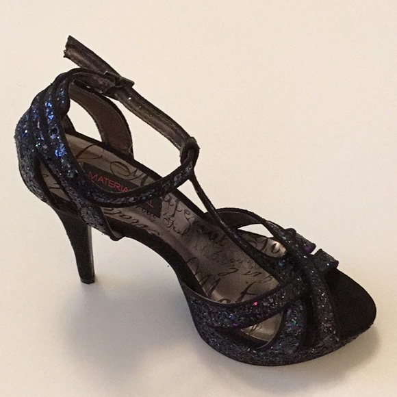 MATERIAL GIRL Shoes - MATERIAL GIRL glitter stilettos